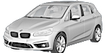 BMW F45 C3838 Fault Code